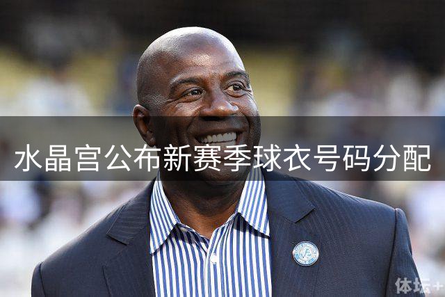 水晶宫公布新赛季球衣号码分配