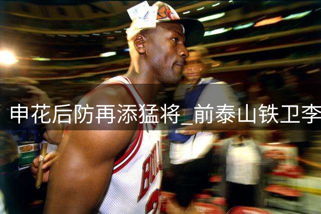 申花后防再添猛将 前泰山铁卫李松益火线驰援